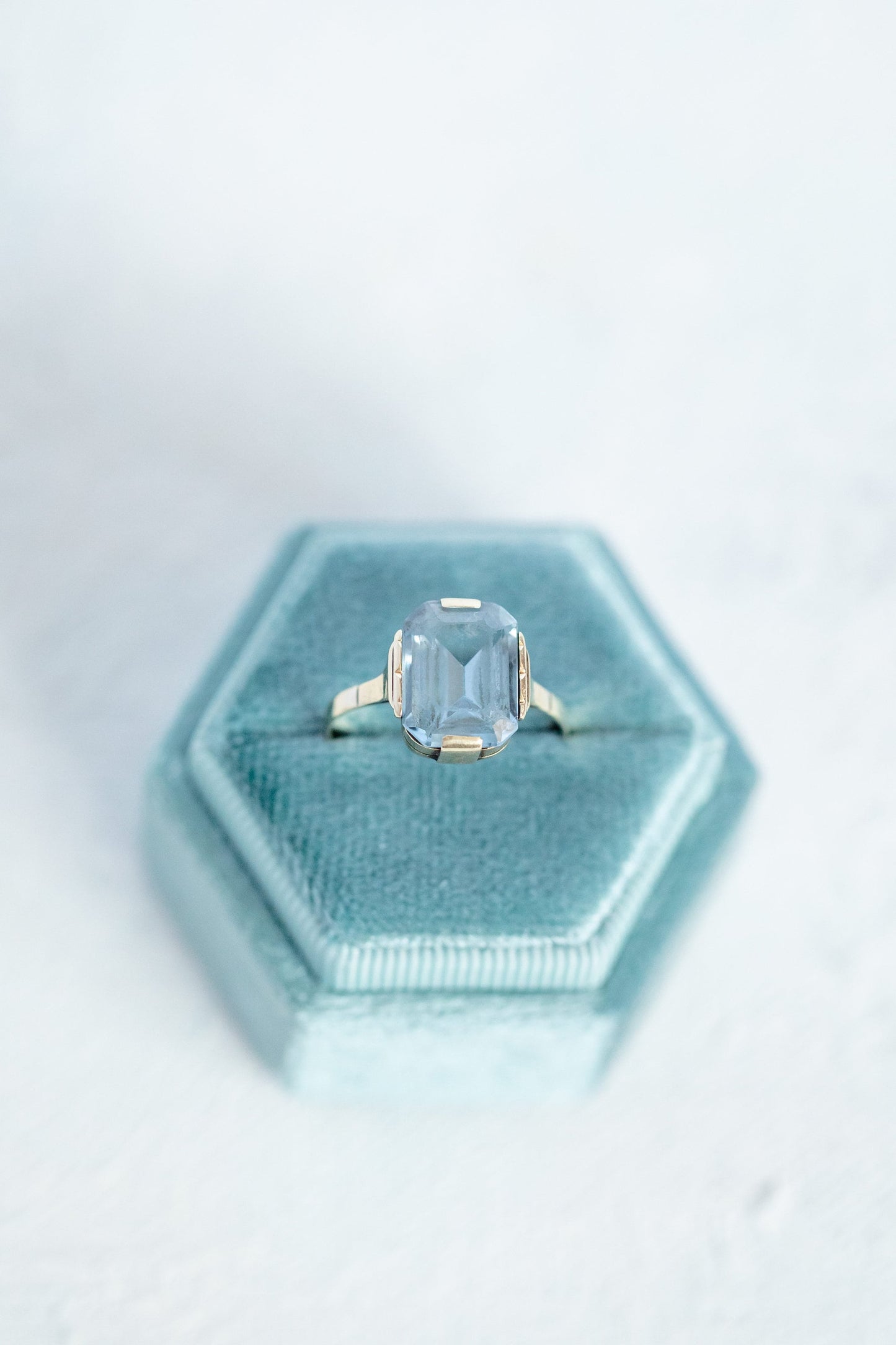 8 Colors- Velvet Ring Box, Engagement Ring Box Single Slot